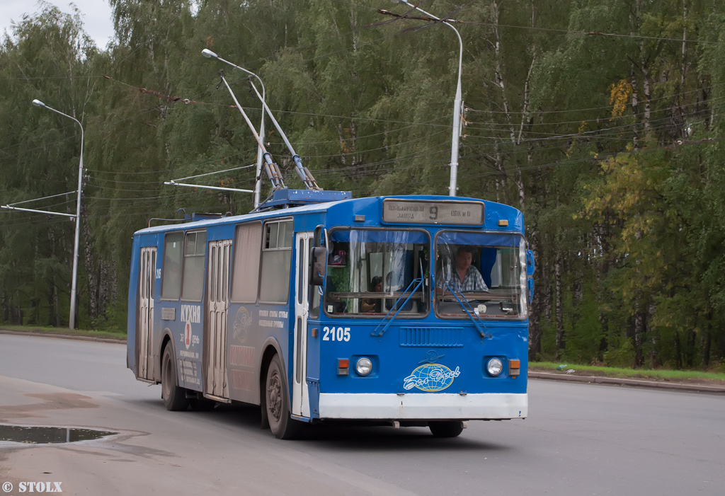 Рязань, ЗиУ-682Г-018 [Г0Р] № 2105