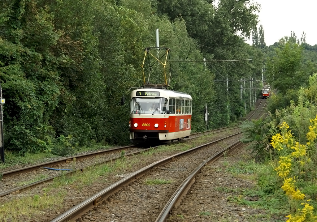 Прага, Tatra T3R.P № 8502