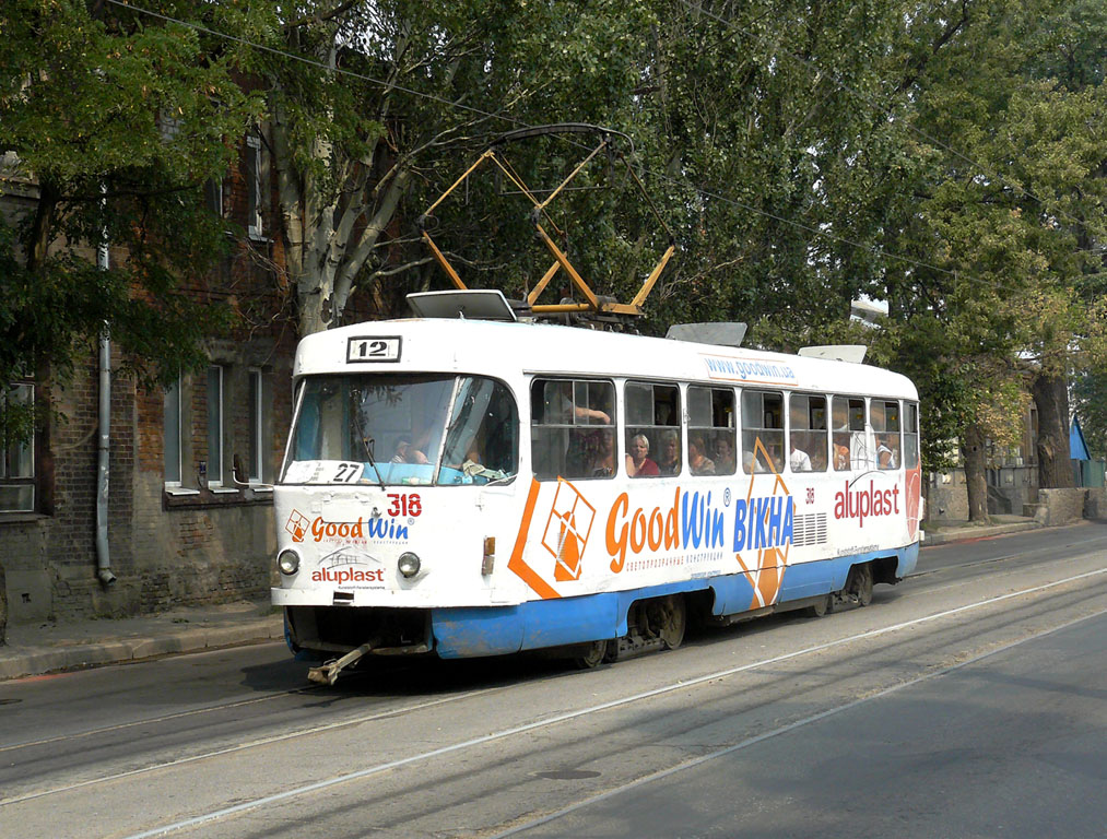 Харьков, Tatra T3SU № 318