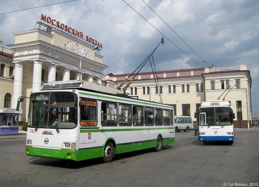 Тула, ЛиАЗ-5280 (ВЗТМ) № 76; Тула, ЛиАЗ-5280 (ВЗТМ) № 116