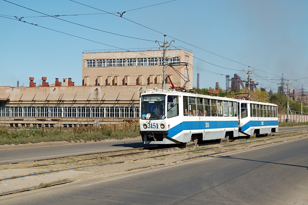 Магнитогорск, 71-608КМ № 3151 Магнитогорск, 71-608КМ № 3151