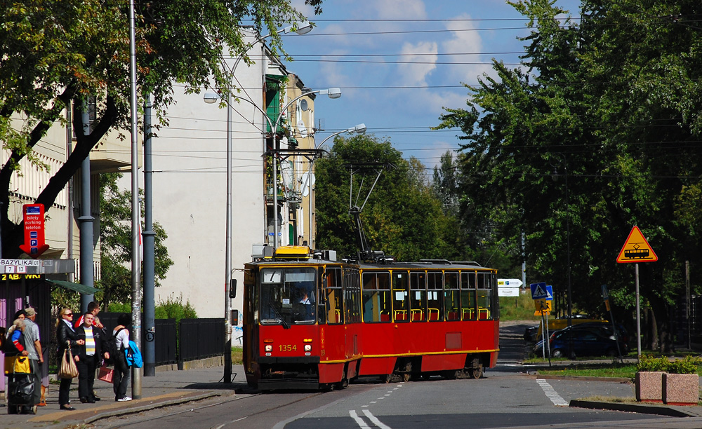 Варшава, Konstal 105Na № 1354