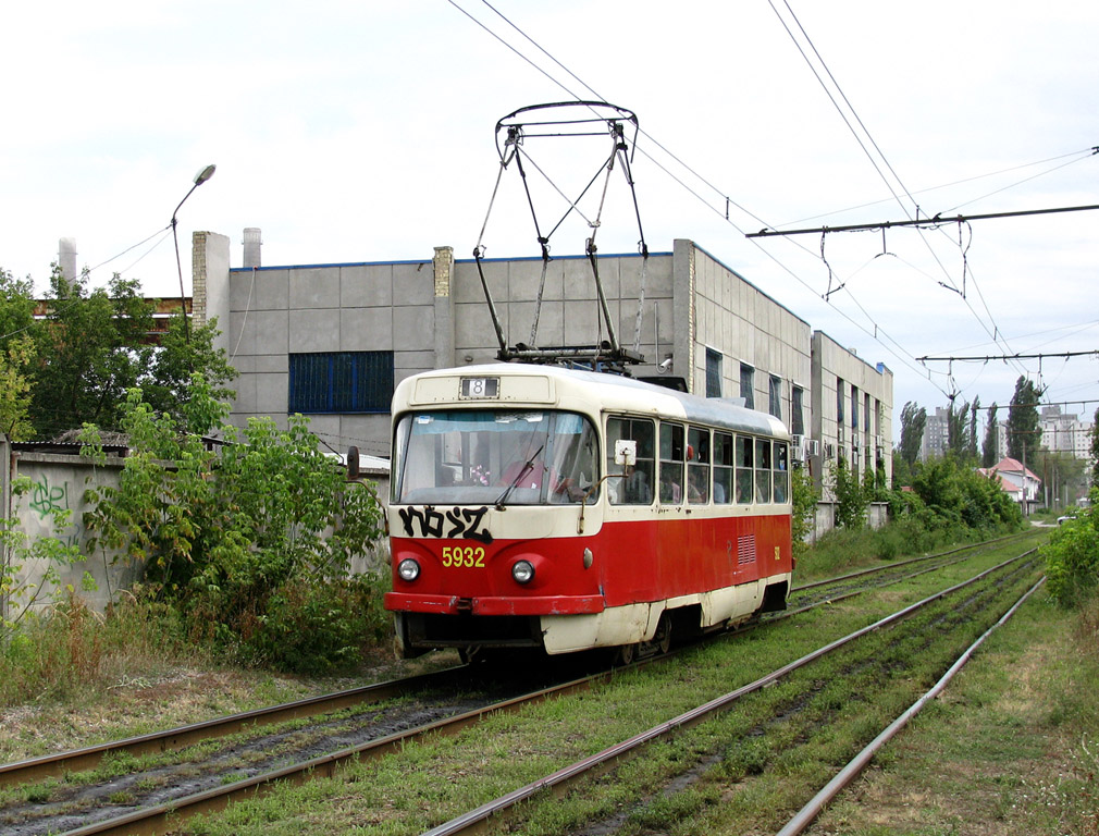 Киев, Tatra T3SU № 5932