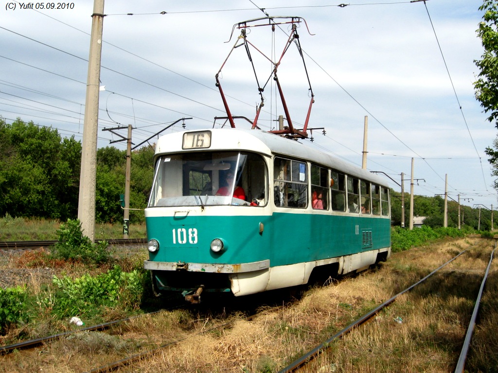 Донецк, Tatra T3SU № 108