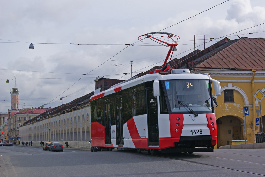 Санкт-Петербург, 71-153 (ЛМ-2008) № 1428; Санкт-Петербург — Новые вагоны ПТМЗ