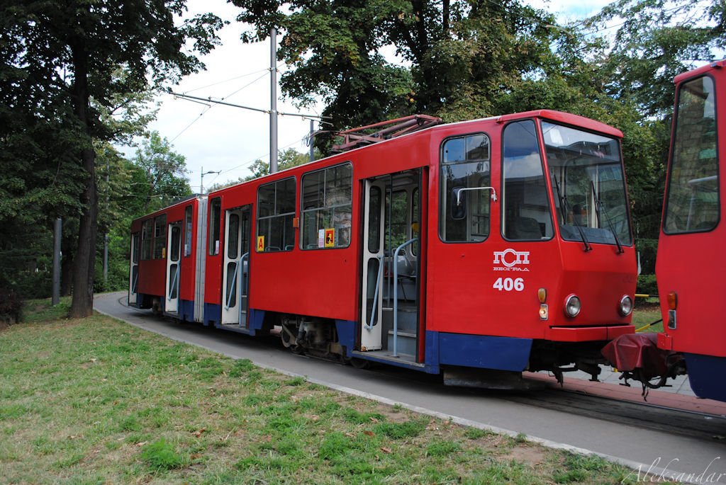 Белград, Tatra KT4M-YUB № 406