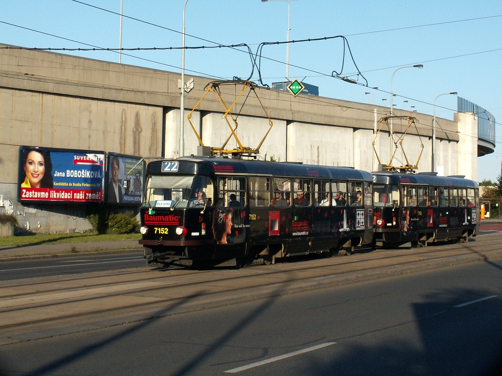 Прага, Tatra T3SUCS № 7152