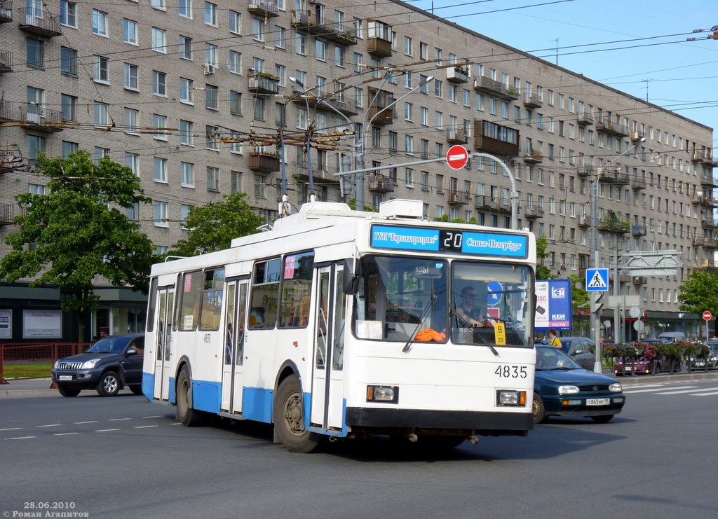 Санкт-Петербург, ВМЗ-5298.00 (ВМЗ-375) № 4835