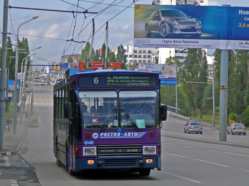 Ростов-на-Дону, DAF Den Oudsten B79T-KM560 / Kiepe № 0148
