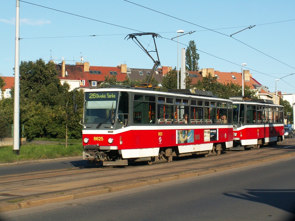 Прага, Tatra T6A5 № 8625