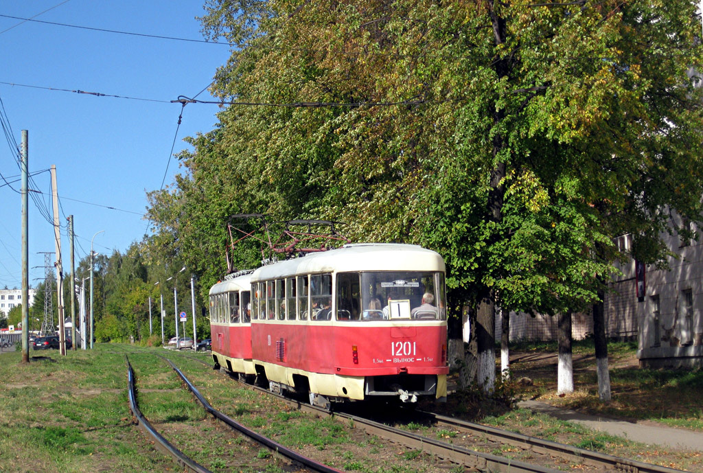 Ижевск, Tatra T3SU № 1201