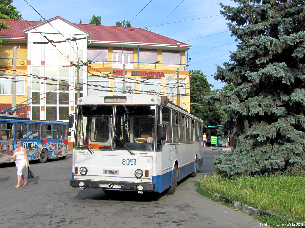Крымский троллейбус, Škoda 14Tr02/6 № 8051