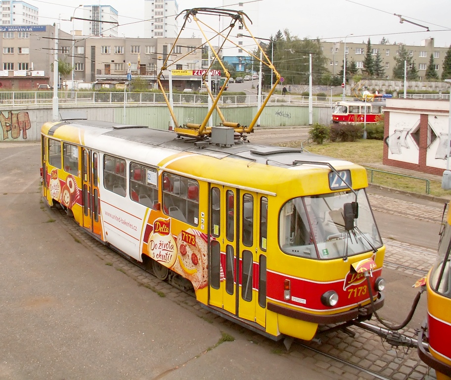 Прага, Tatra T3SUCS № 7173
