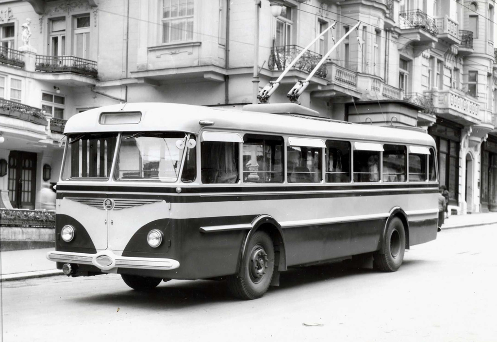 Марианске-Лазне, Škoda 8Tr1 № 7; Марианске-Лазне — Старые фотографии
