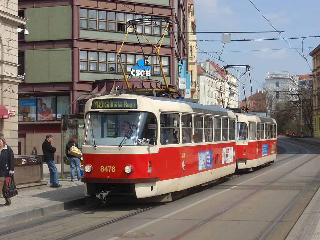 Prag, Tatra T3R.P Nr. 8476