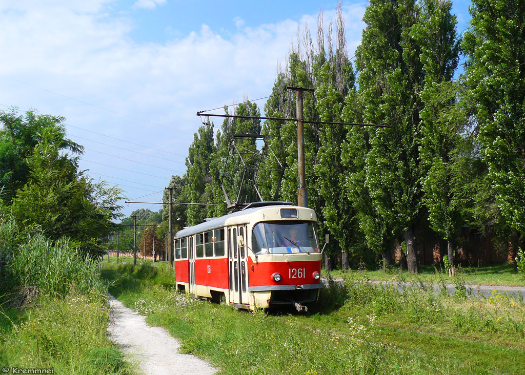 Днепр, Tatra T3SU № 1261 Днепр, Tatra T3SU № 1261