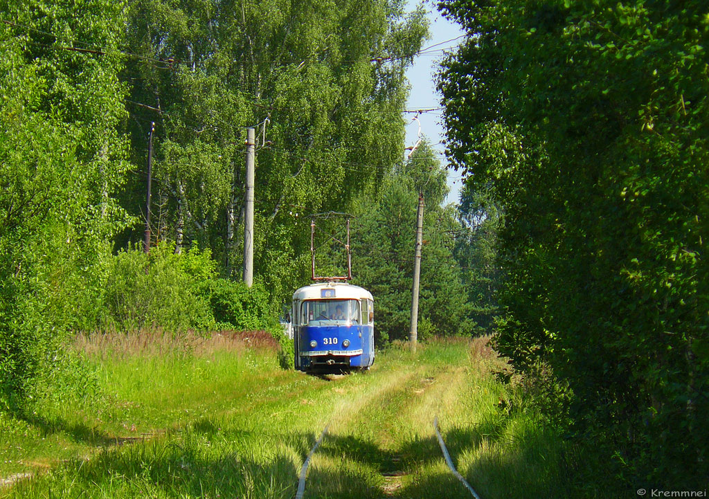 Тверь, Tatra T3SU № 310; Тверь — Трамвайные конечные станции и кольца