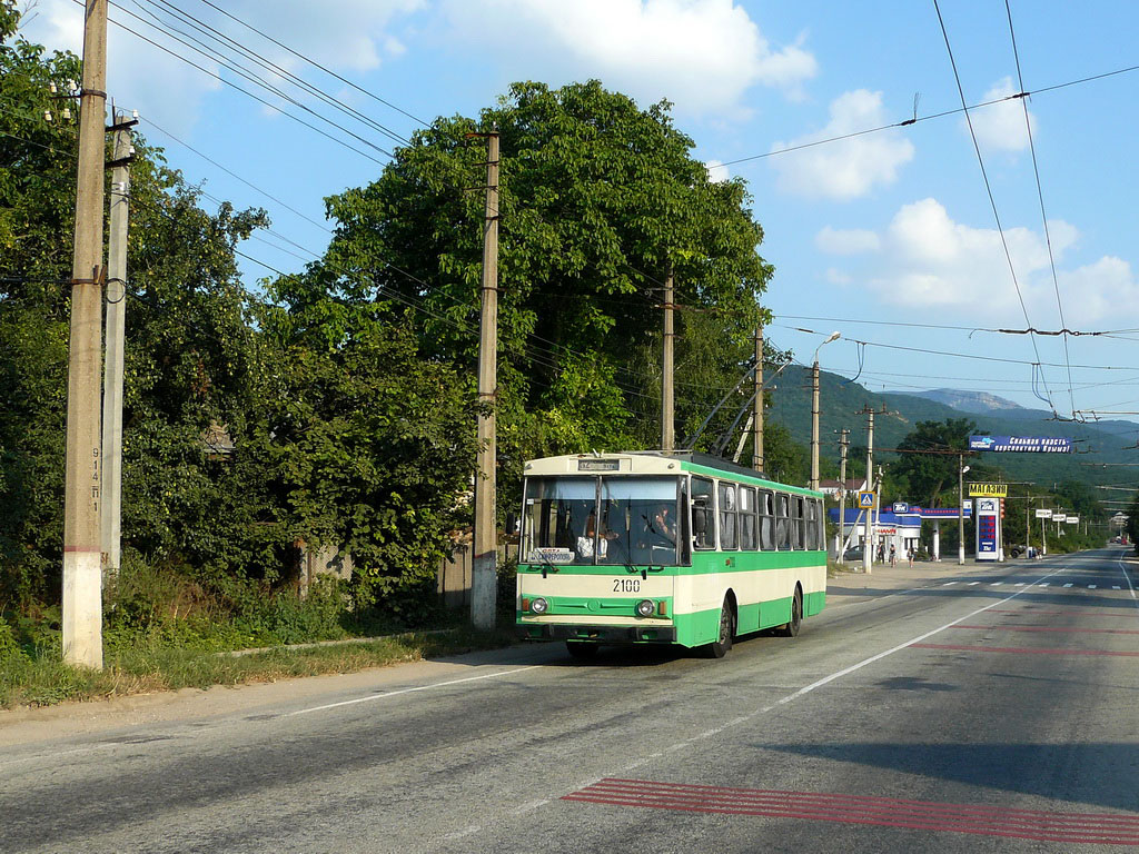 Крымский троллейбус, Škoda 14Tr89/6 № 2100