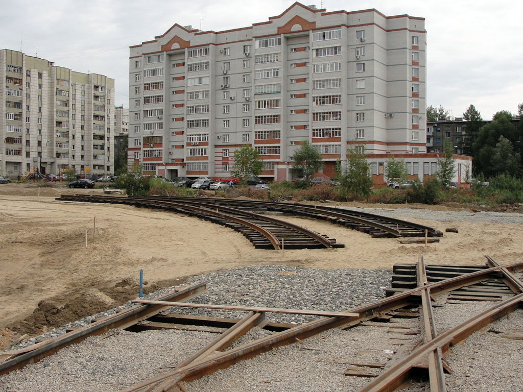 Казань — Большое трамвайное кольцо. Участок "Улица Декабристов — Улица Саид-Галеева". 2009-2011