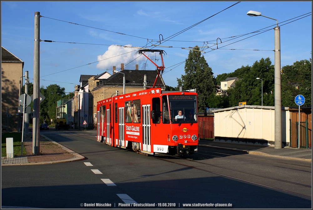 Плауэн, Tatra KT4DMC № 208