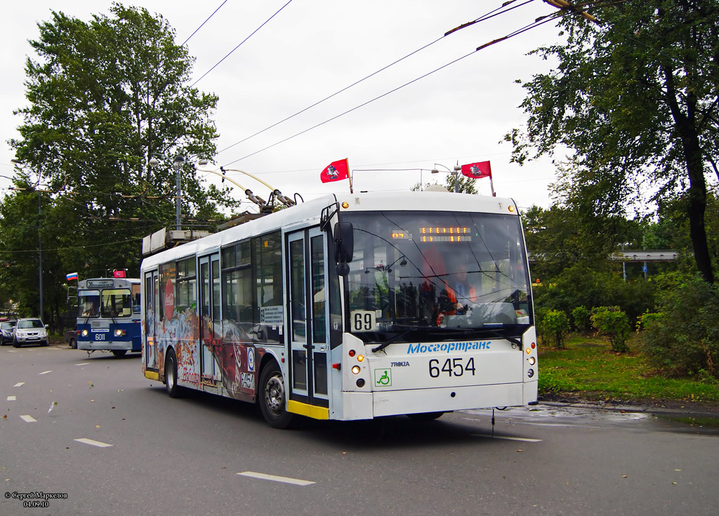 Москва, Тролза-5265.00 «Мегаполис» № 6454