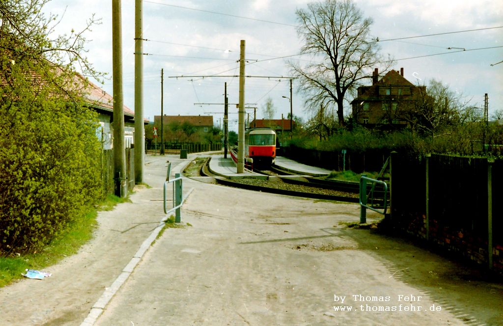 Dresde — Tram lines and infrastructure