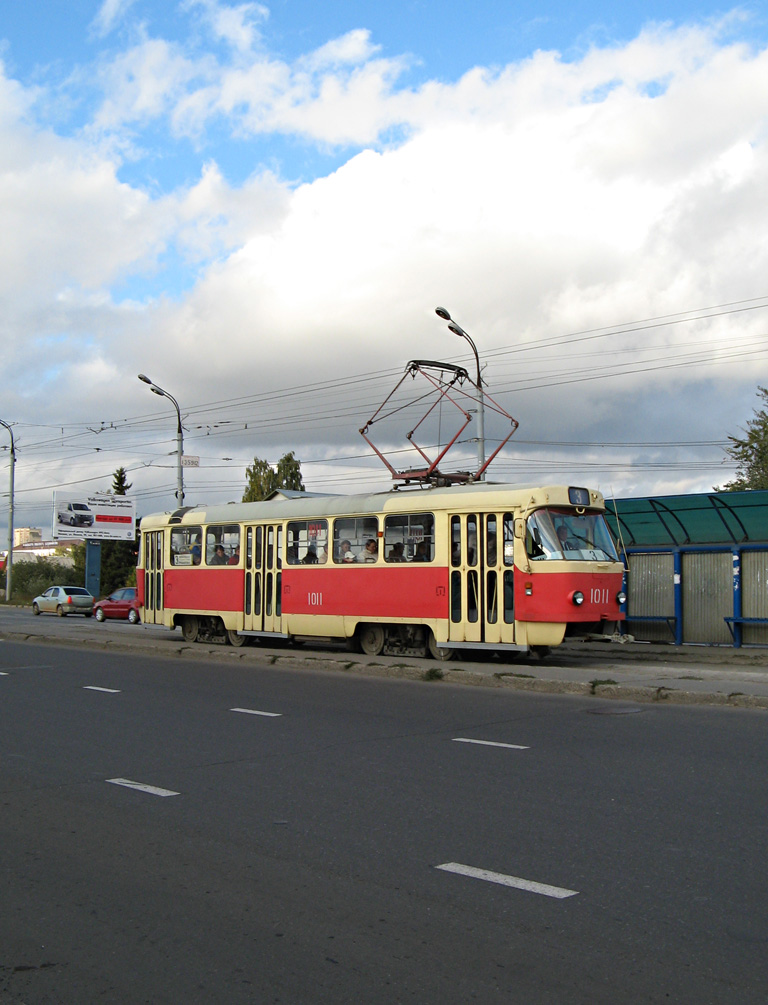 Ижевск, Tatra T3SU мод. Ижевск № 1011