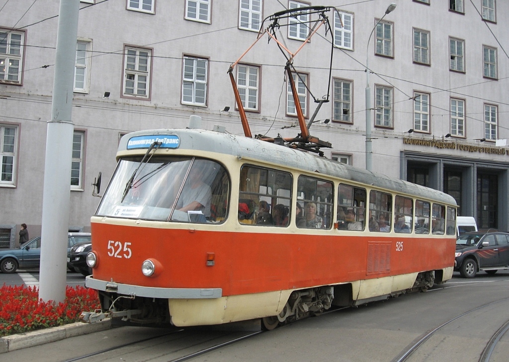 Калининград, Tatra T4D № 525