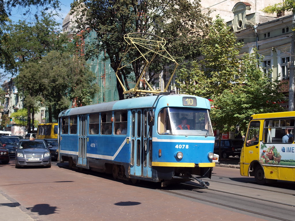 Одесса, Tatra T3R.P № 4078