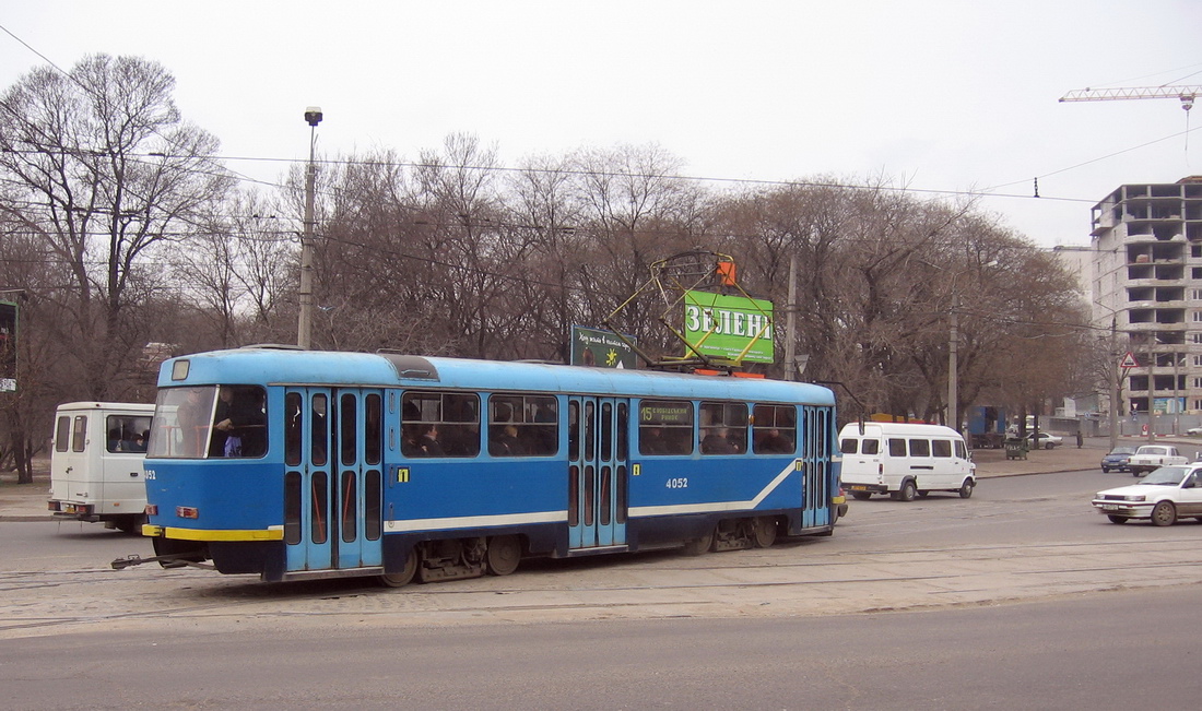 Одесса, Tatra T3R.P № 4052 Одесса, Tatra T3R.P № 4052