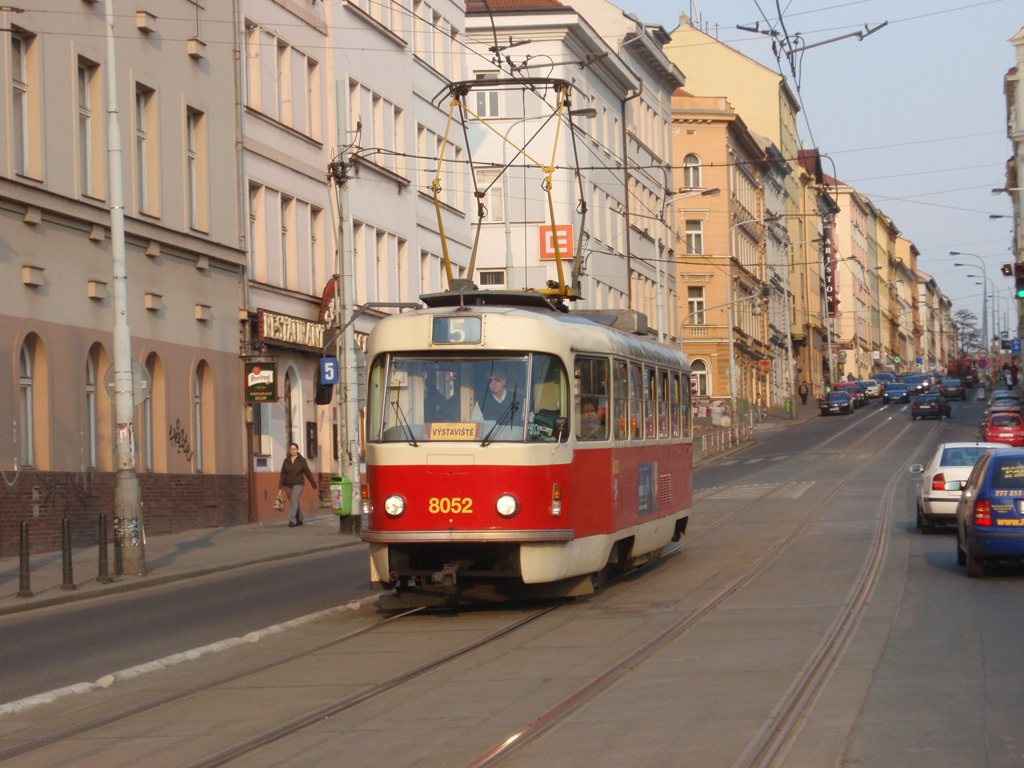 Prague, Tatra T3M № 8052