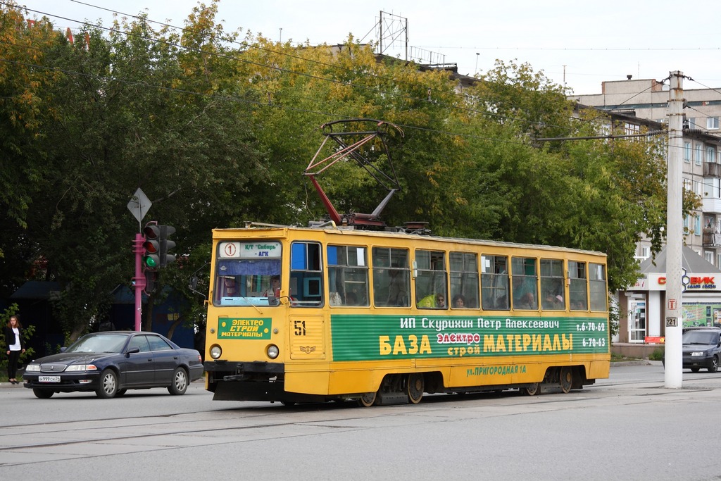 Ачинск, 71-605 (КТМ-5М3) № 51
