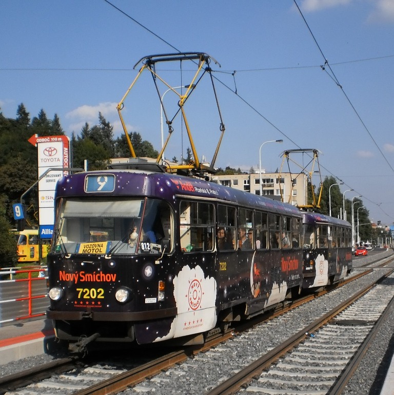 Прага, Tatra T3SUCS № 7202