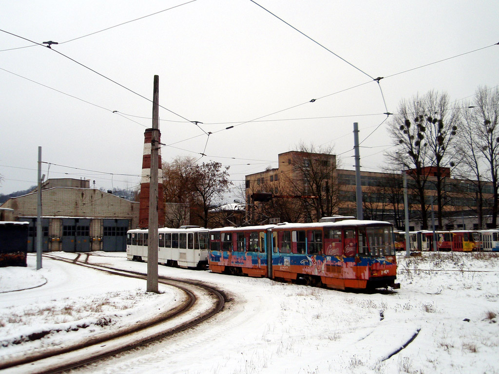 Львов, Tatra KT4SU № 1052; Львов, Tatra KT4SU № 1075