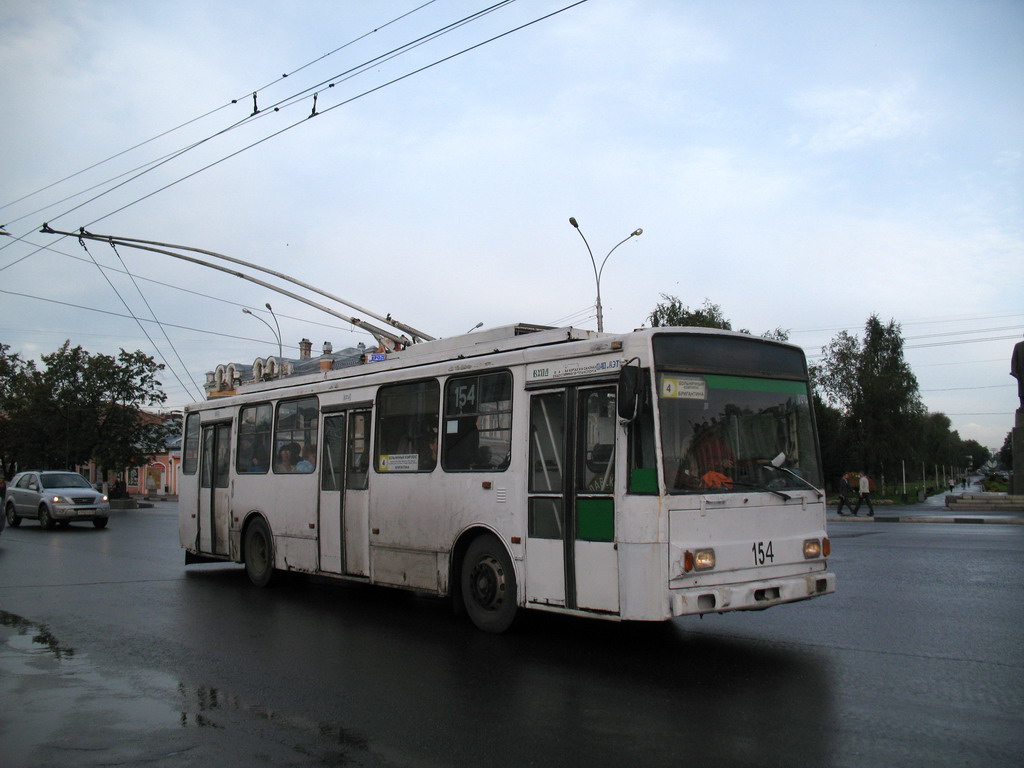 Вологда, Škoda 14TrM (ВМЗ) № 154