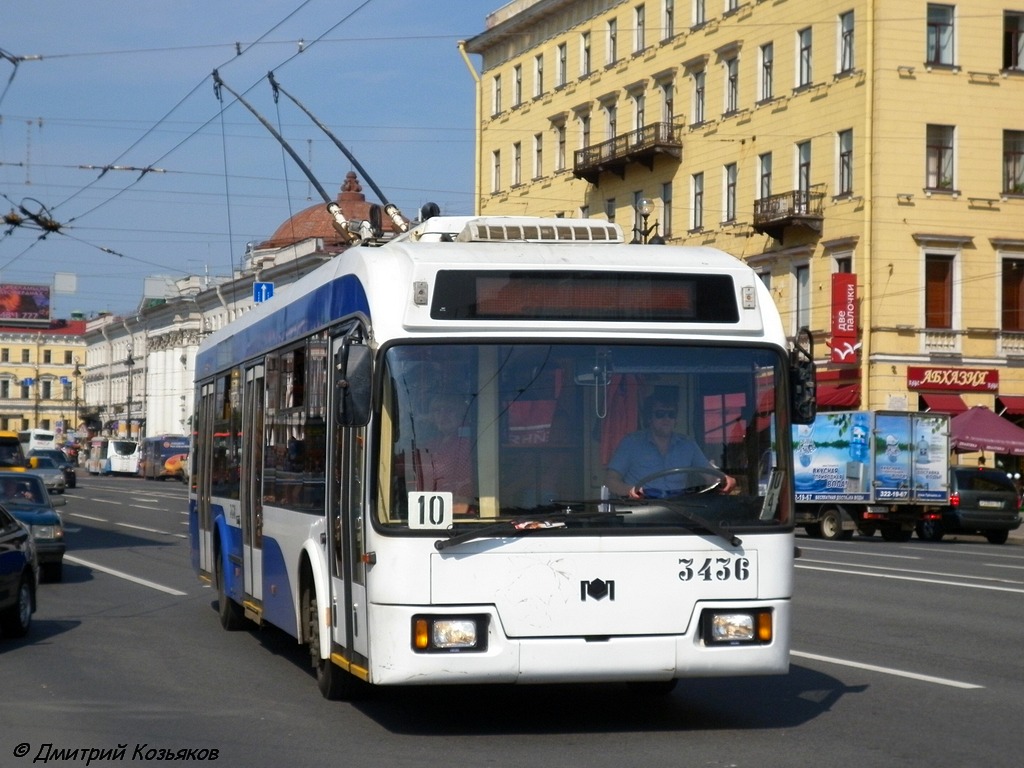 Санкт-Петербург, БКМ 321 № 3436