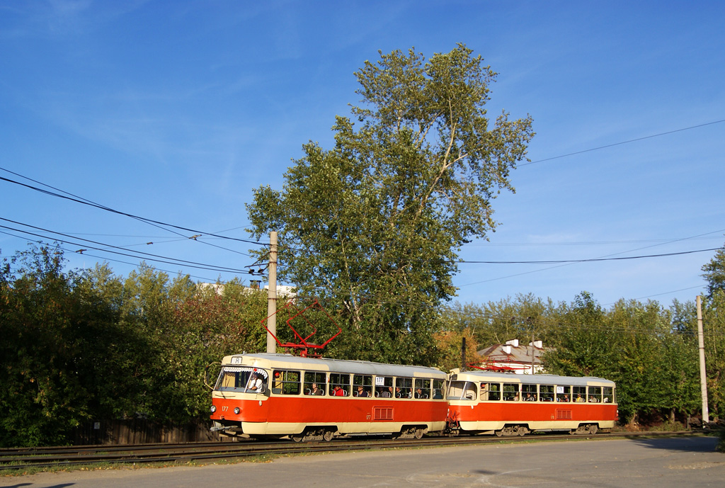 Екатеринбург, Tatra T3SU № 177