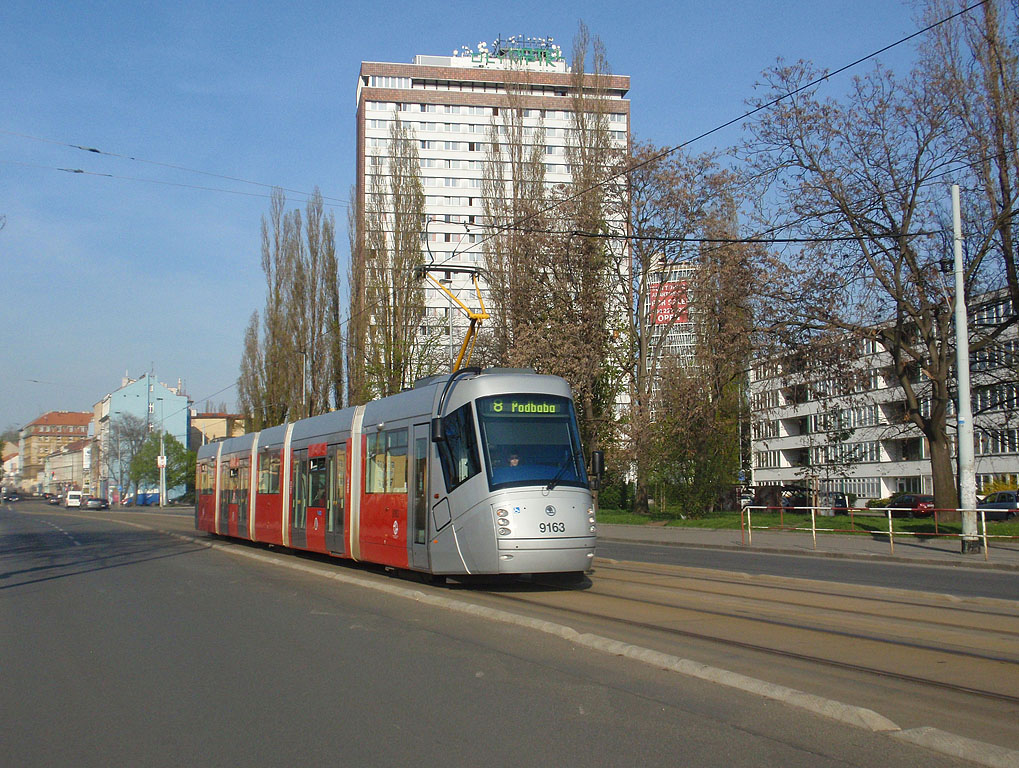 Прага, Škoda 14T Elektra № 9163