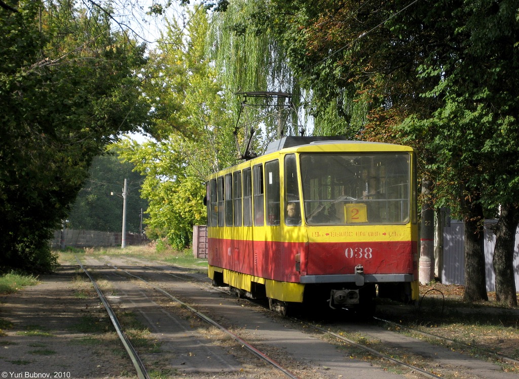 Курск, Tatra T6B5SU № 038