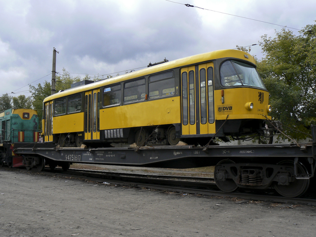 Дрезден, Tatra TB4D № 244 035; Барнаул — ООО "Алтайская электротранспортная компания"
