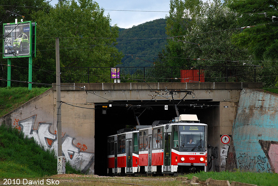 Брно, Tatra T6A5 № 1201