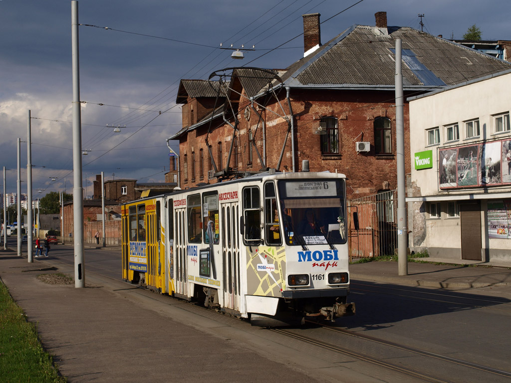 Львов, Tatra KT4D № 1161