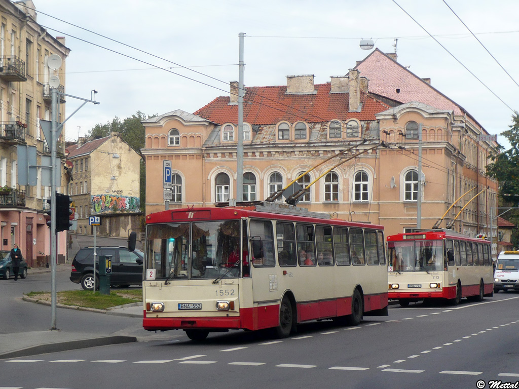 Vilnius, Škoda 14Tr89/6 Br. 1552