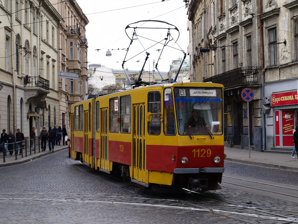 Léopol, Tatra KT4SU N°. 1129