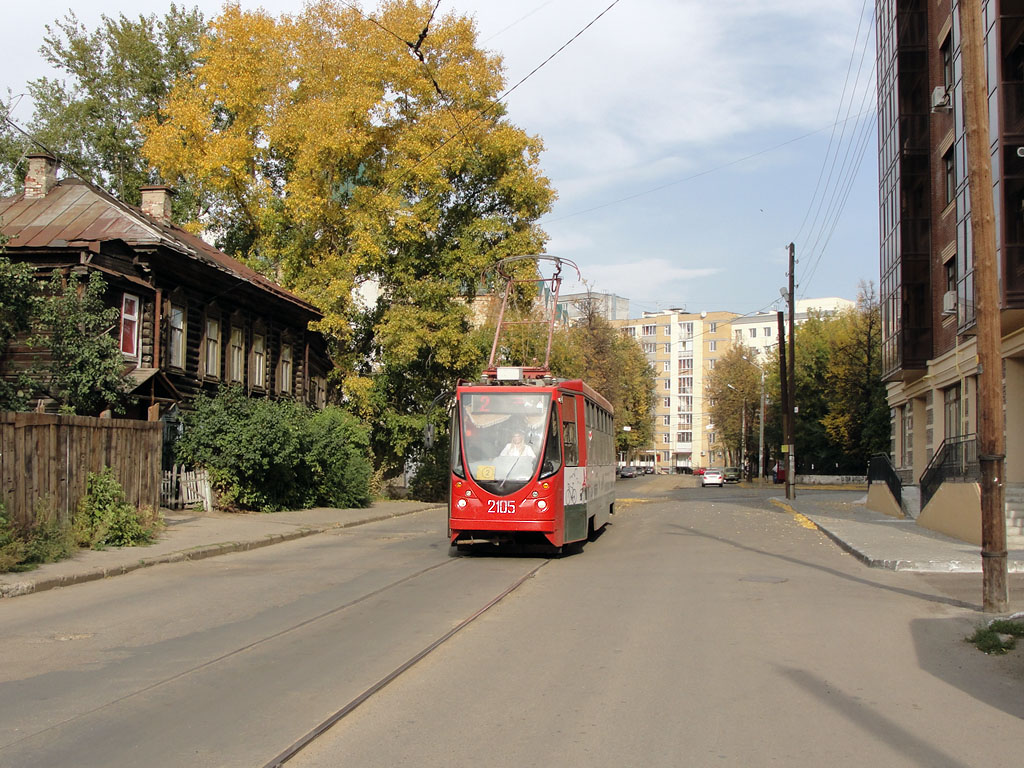 Казань, 71-134АЭ (ЛМ-99АЭ) № 2105