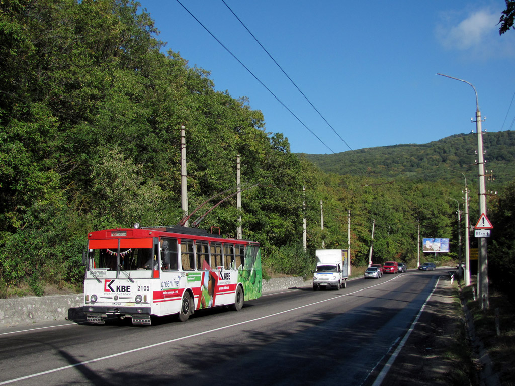 Крымский троллейбус, Škoda 14Tr89/6 № 2105