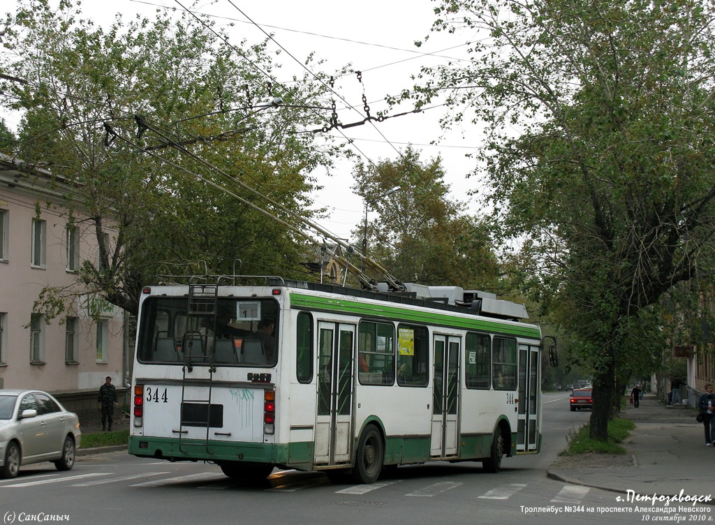 Петрозаводск, ЛиАЗ-5280 (ВЗТМ) № 344