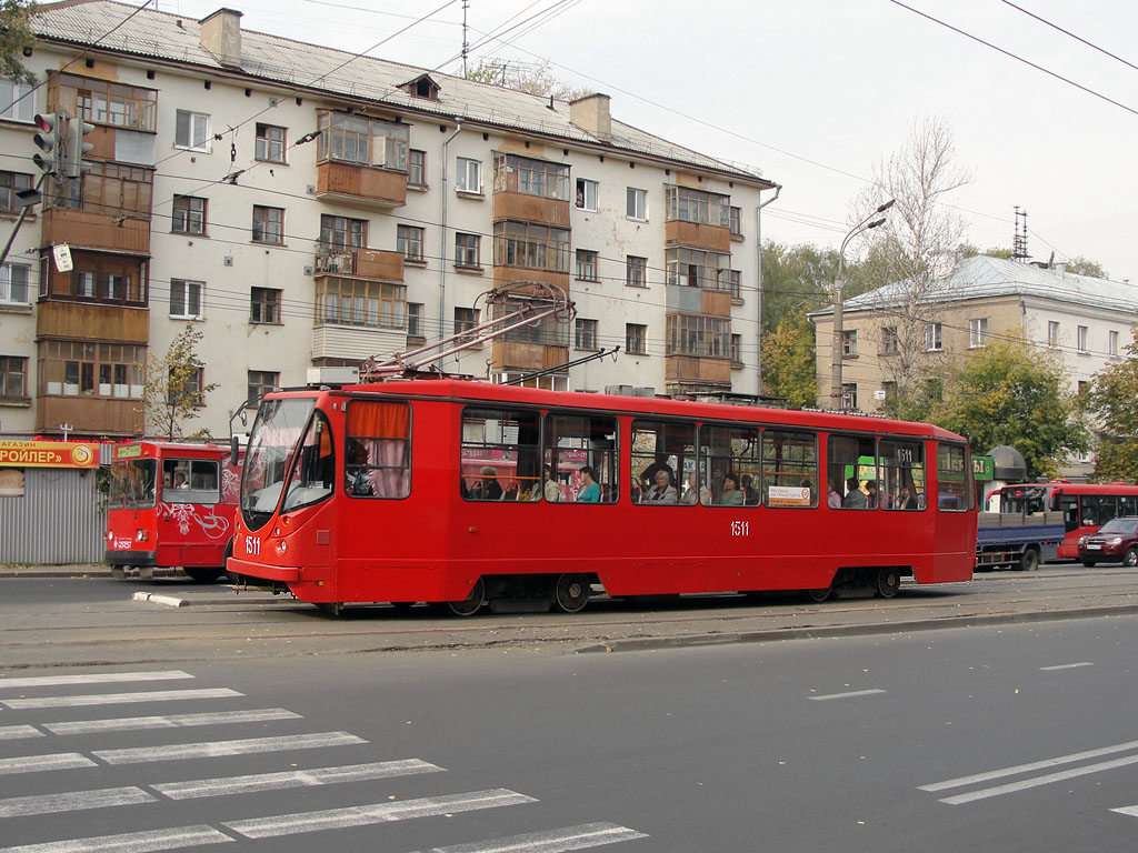 Казань, 71-134АЭ (ЛМ-99АЭ) № 1511