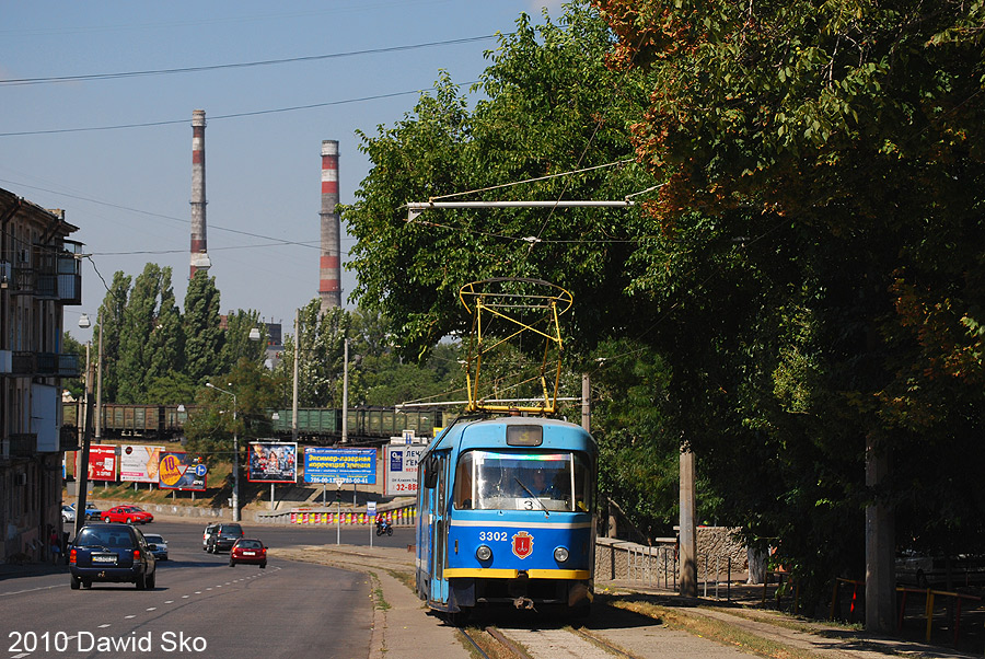 Одесса, Tatra T3R.P № 3302