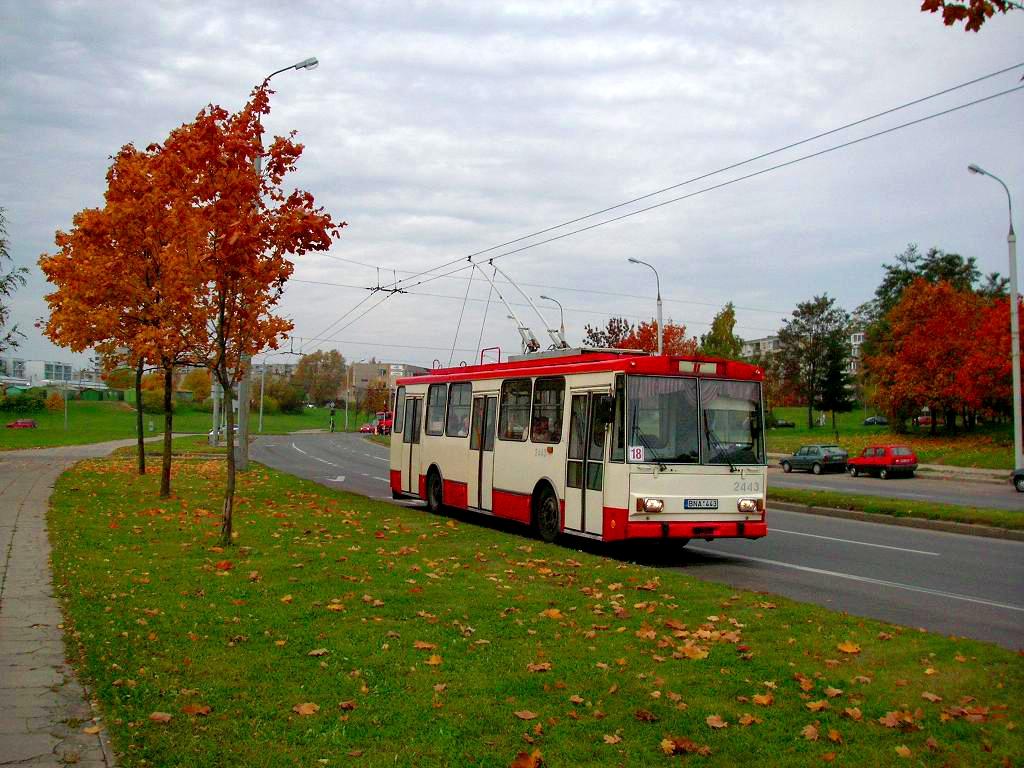 Вильнюс, Škoda 14Tr02 № 2443